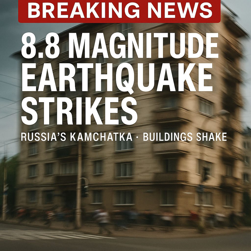 Earthquake in russia