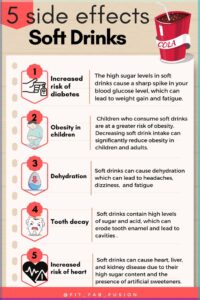 side effects of soft drinks