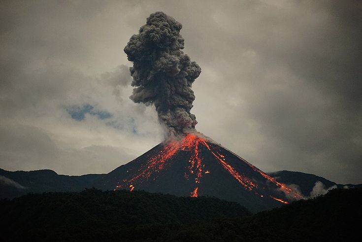 Russian Volcano Erupts