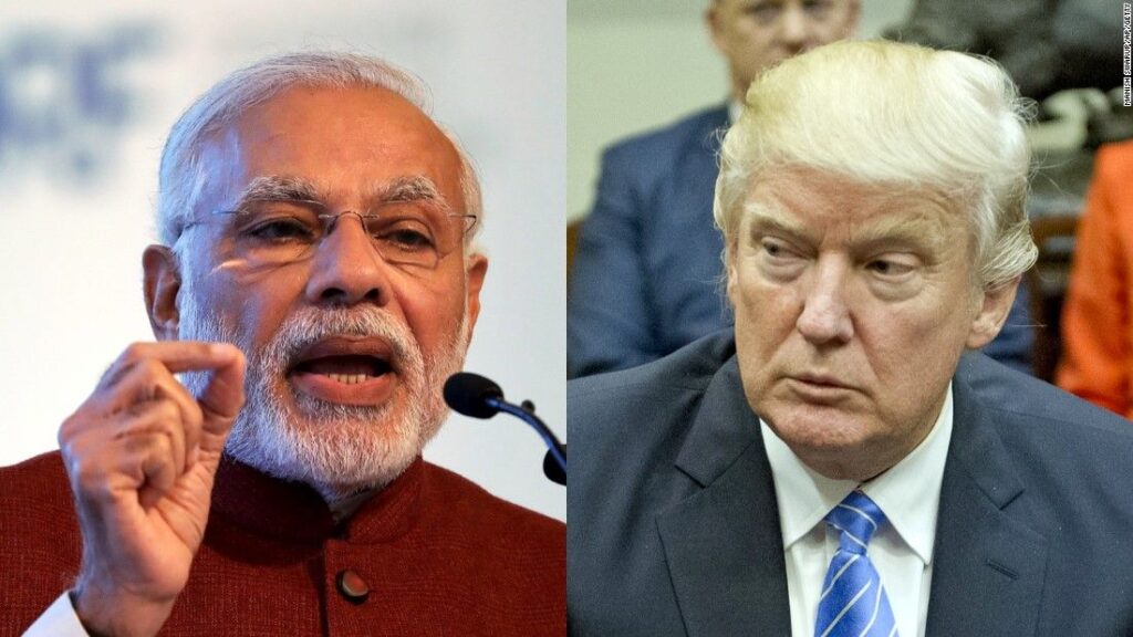 modi ji Trump