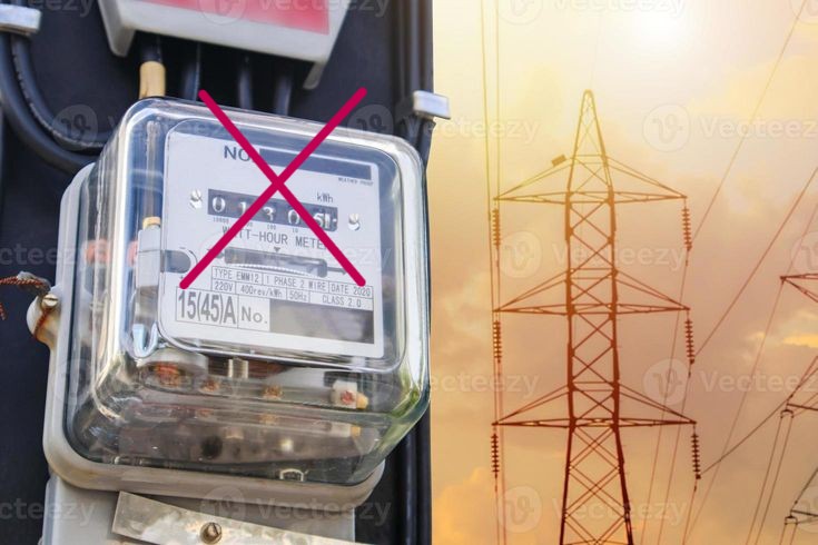 electric power box meter for home use