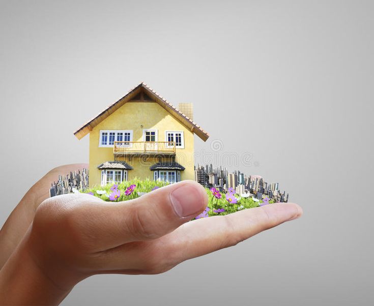 house model concept in hand stock image image of passing, house 46413691
