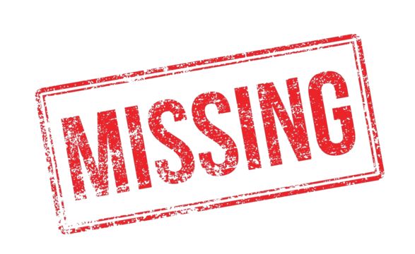 missing red rubber stamp on white label antique print vector, label, antique, print png and vector with transparent background for free download