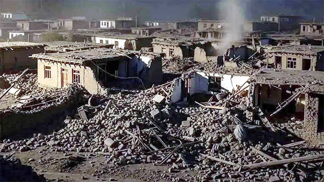 afghanistan earthquake