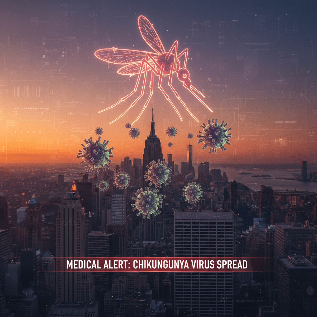 first local chikungunya case NY