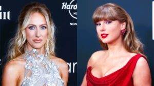 Brittany Mahomes and Taylor Swift Showgirl