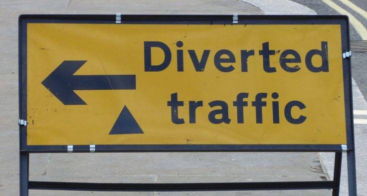 diverted traffic