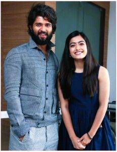 Rashmika Mandanna and Vijay Deverakonda