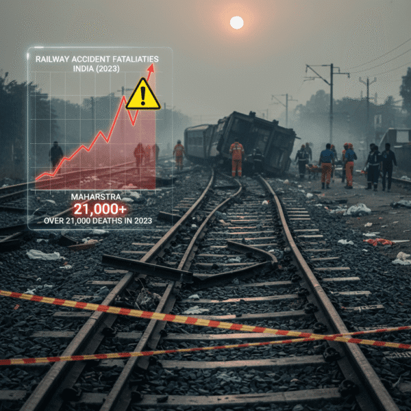 Railway accident deaths Maharashtra