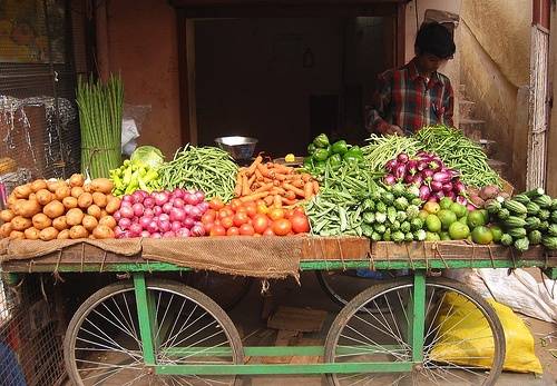 Vegetable vendor WST