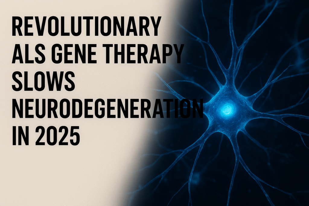 gene therapy ALS Gene Therapy neurodegenerative disease