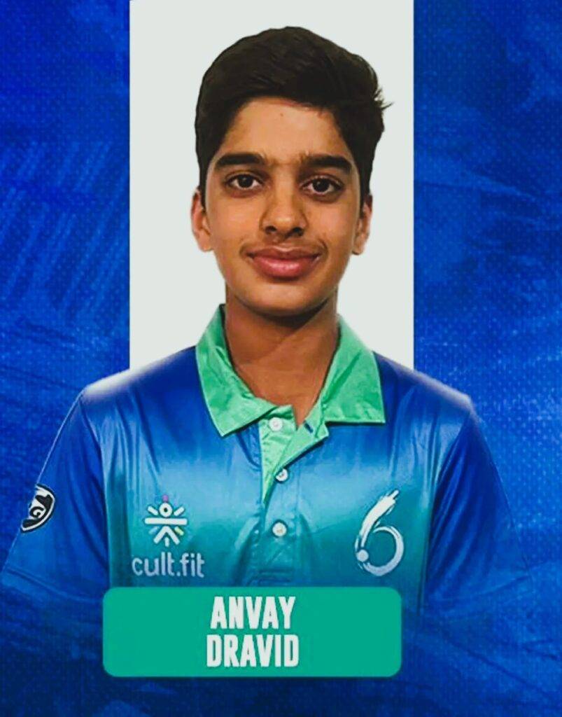 Anvay Dravid U-19