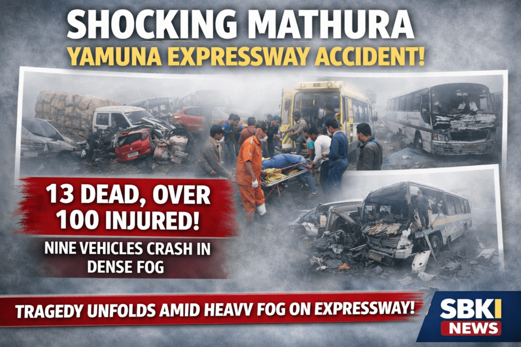 Yamuna Expressway accident