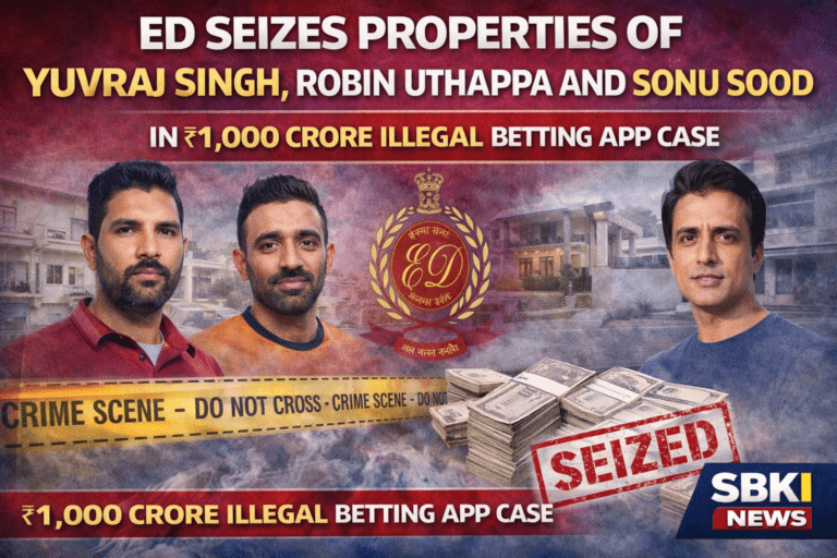 ED Seizes Properties