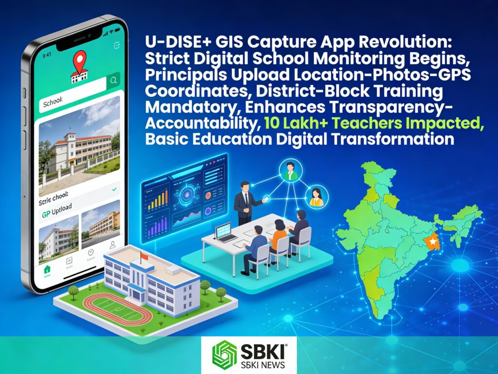 U DISE GIS Capture App Revolution