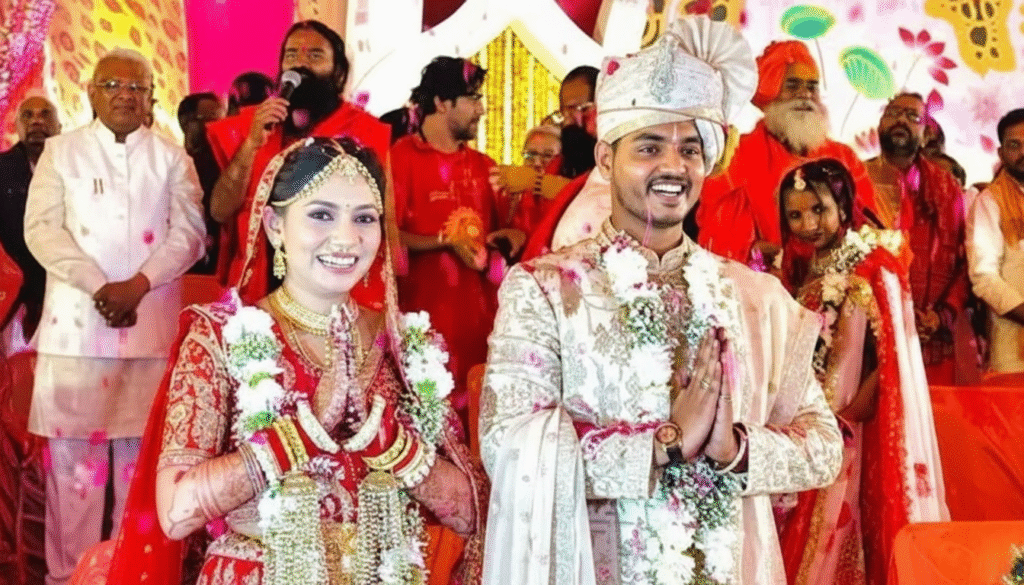 Ujjain Mass Wedding Abhimanyu Yadav Ishita Patel Mohan Yadav MP CM’s Son