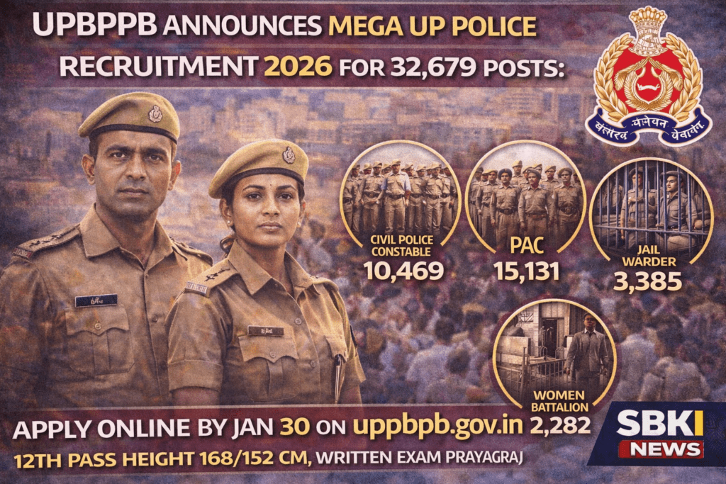 UP Police Recruitment 2026