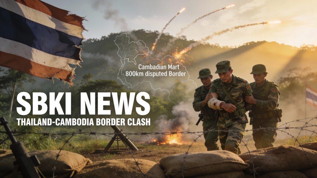 Thailand Accuses Cambodia of “Accidental” Border Mortar Strike, Wounds Soldier Amid Shaky Truce