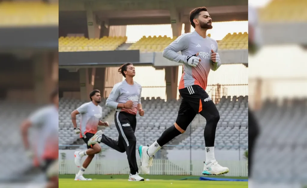 Virat Kohli Turns Entertainer In Training