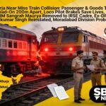 Khurja Near Miss Train Collision