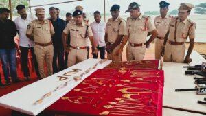 Hindupur SBI Heist Gold Recovered Mohammed Ishar Khan Hindupur SBI bank robbery Sri Sathya Sai thumukunta