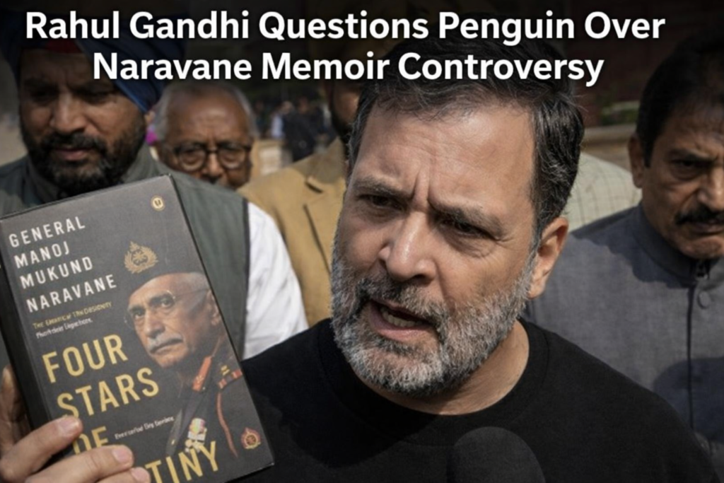 Rahul Gandhi Naravane four stars