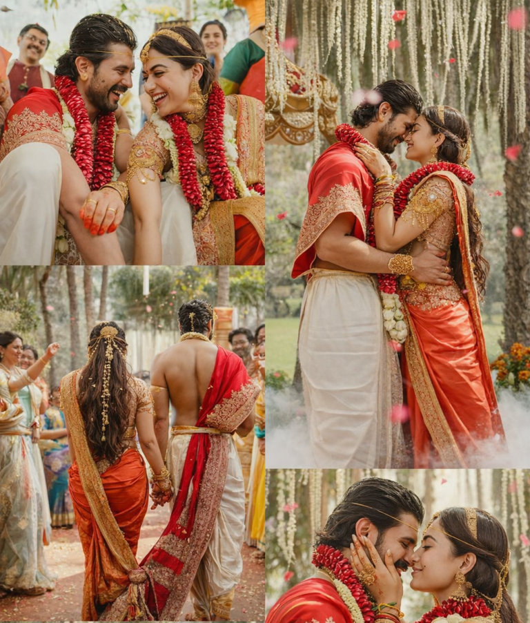 Rashmika Mandanna and vijay virosh wedding deverakonda Wedding the bride'sTrousseau