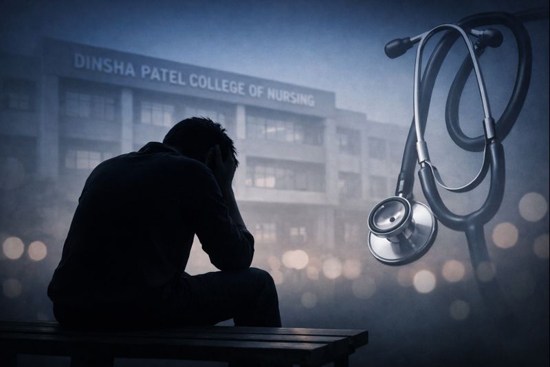 gujarat nursing student suicide jay patil