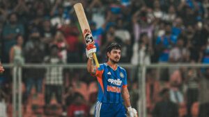 Ishan Kishan’s Explosive Maiden T20I Ton