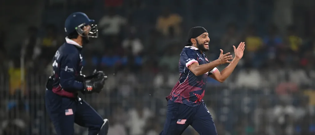 Saiteja Mukkamalla’s Explosive 79, Harmeet Singh’s 4-Wicket Haul Power USA to Historic First-Ever T20 World Cup Win Over Netherlands