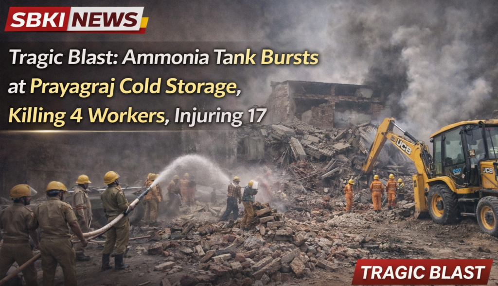 Ammonia Tank Bursts