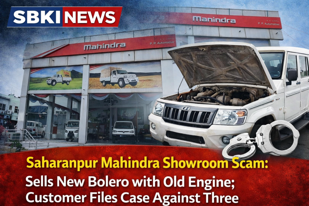 Saharanpur Mahindra Showroom scam