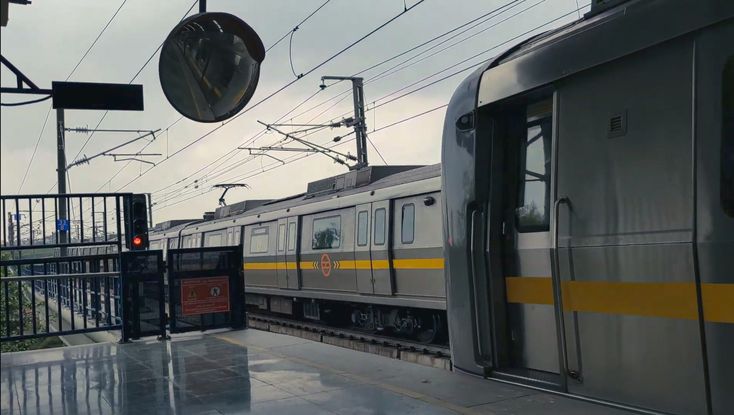 Delhi Metro Yellow Line Disrupted for 1.5 Hours After ‘Passenger on Track’ at Vishwavidyalaya Station