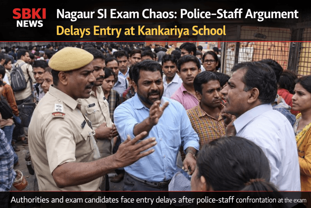 Nagaur SI Exam Chaos