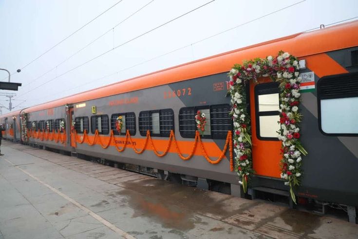 New Amrit Bharat Express Links Pune to Varanasi: Major Connectivity Boost for Maharashtra Pilgrims!