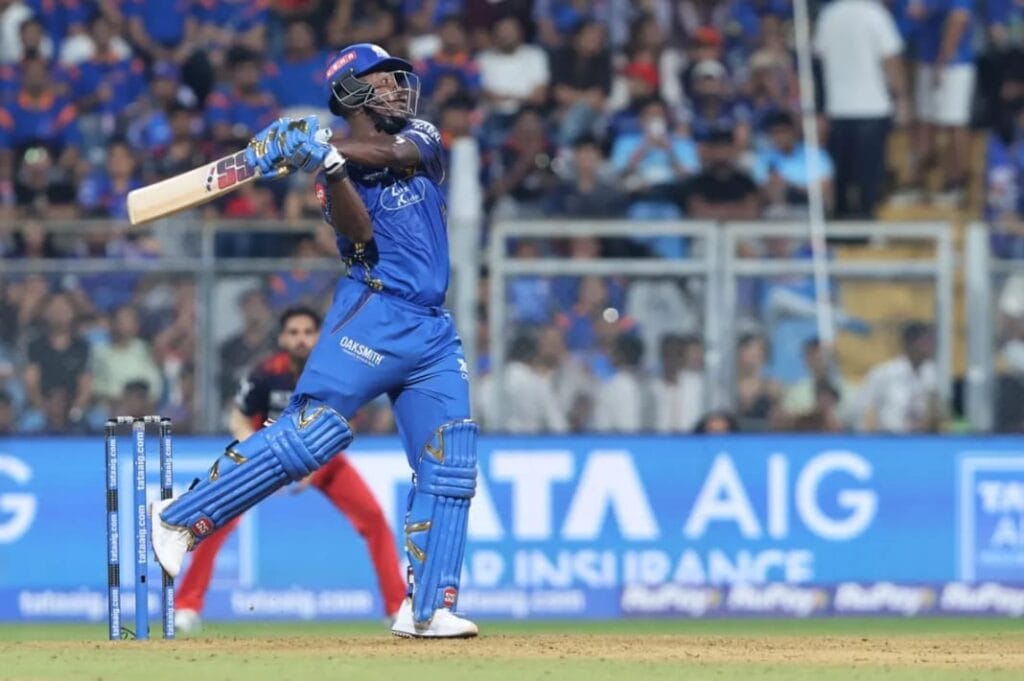 Mumbai Indians Suffer Shocking 18-Run Defeat to RCB, Third Straight Loss in IPL 2026