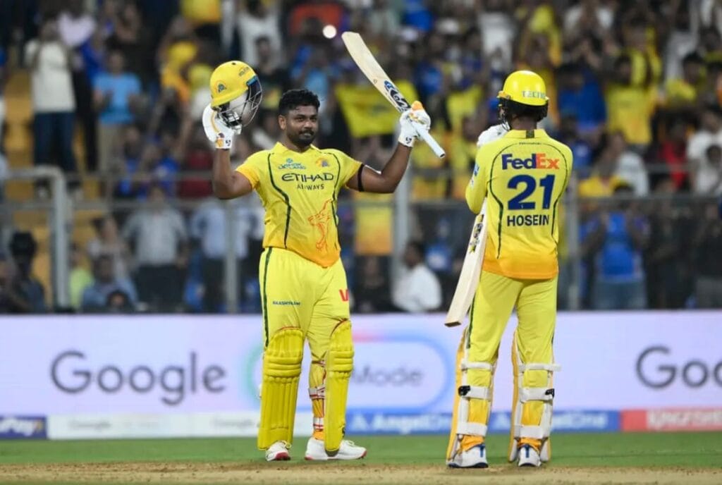 Ton-up Sanju Samson, Hosein-Noor Spinners Star as CSK Thrash MI by 103 Runs