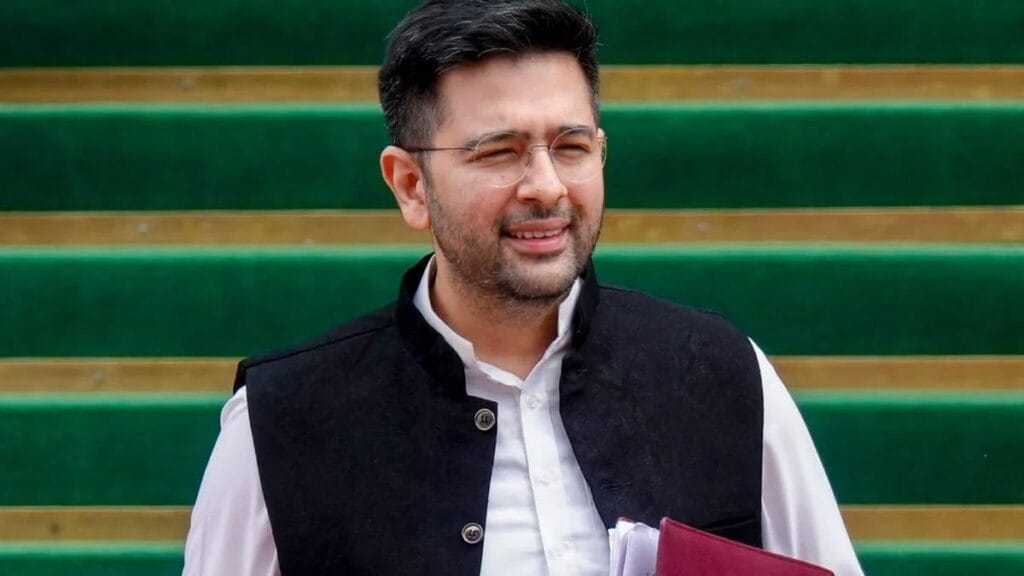 AAP Workers Detained Outside Raghav Chadha’s House During Mumbai Protest Over BJP Move