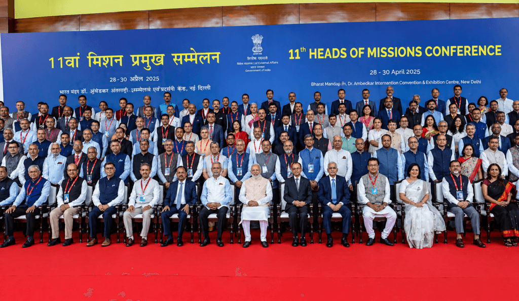 PM Modi Gives Strategic Guidance to Diplomats at 11th Heads of Mission Conference in New Delhi