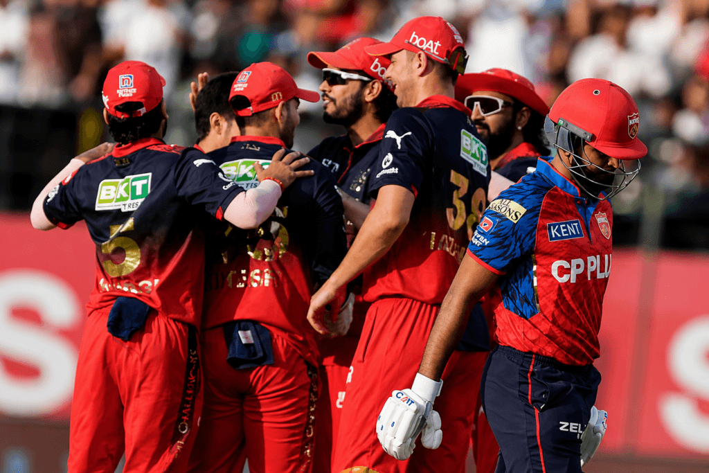 RCB Thrash PBKS By 23 Runs to Become First Team to Qualify for IPL 2026 Playoffs