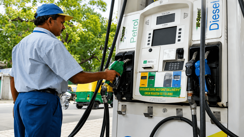 Petrol Price Hike Hits Delhi at ₹102, Mumbai at ₹111 as Fuel Rates Rise Again Across Major Cities