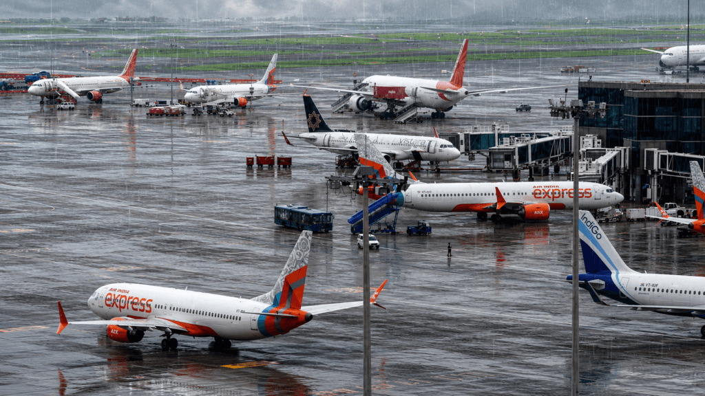 Mumbai Airport Runway Shutdown Triggers Flight Chaos as CSMIA Monsoon Maintenance Begins