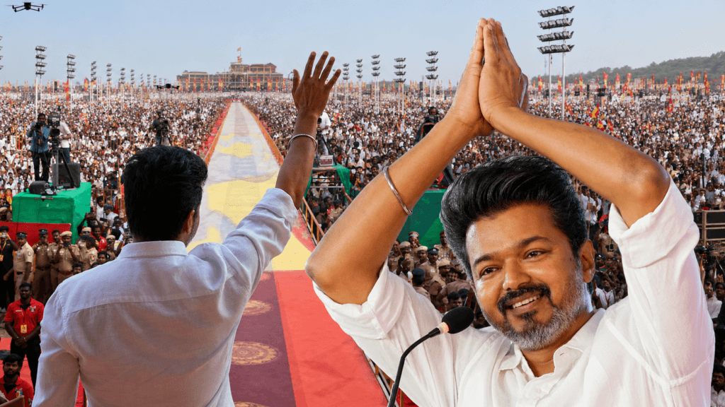 TVK wins Vijay's party in tamil nadu r. sabarinathan