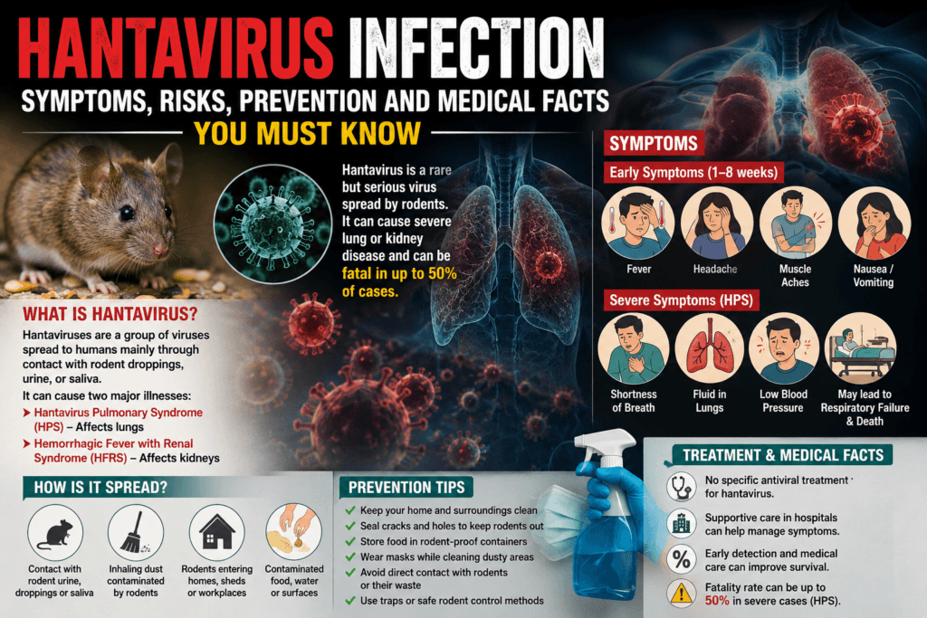 Hantavirus Infection: Symptoms, Risks, Prevention and Medical Facts