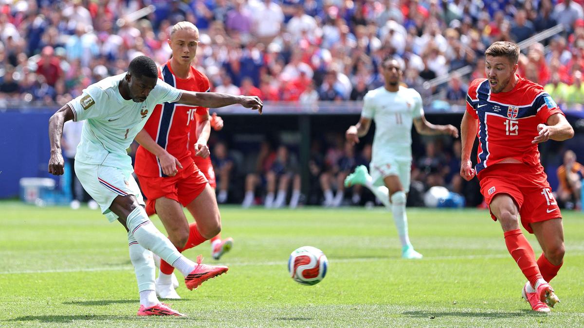 France Beat Norway 4-1 to Top FIFA World Cup Group I as Ousmane Dembele's Hat Trick Shines