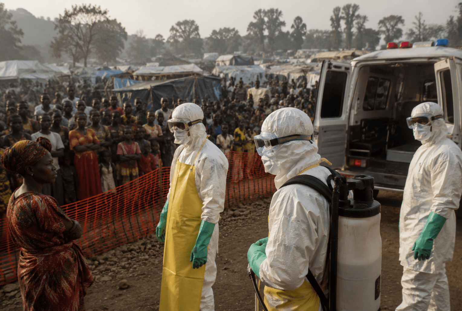 Congo Ebola outbreak in africa