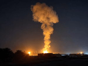 Qatar Gas Hub Explosion