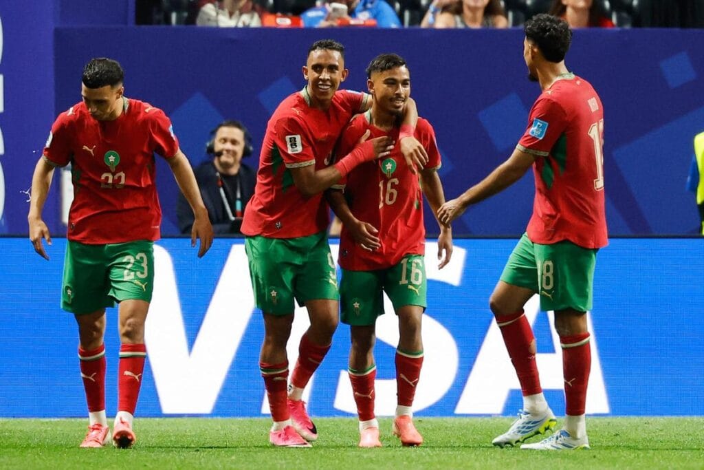 FIFA World Cup 2026: Soufiane Rahimi and Gessime Yassine Inspire Late Rally in 4-2 Win to Seal Round of 32 Spot