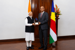 PM Modi Wins Blue Horizon Honour: Great 19-Point India-Seychelles Boost Seychelles President Patrick Herminie