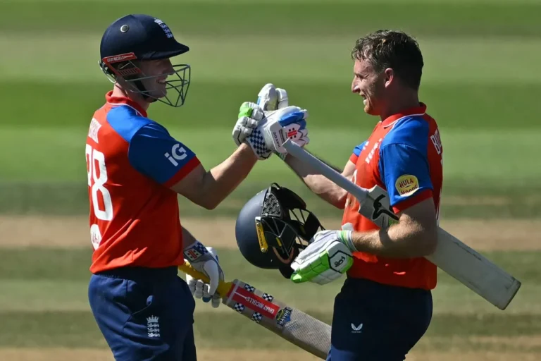 India vs England 5th T20I Highlights: Jos Buttler and Harry Brook Power England to 4-0 Series Win as India Fall Short
